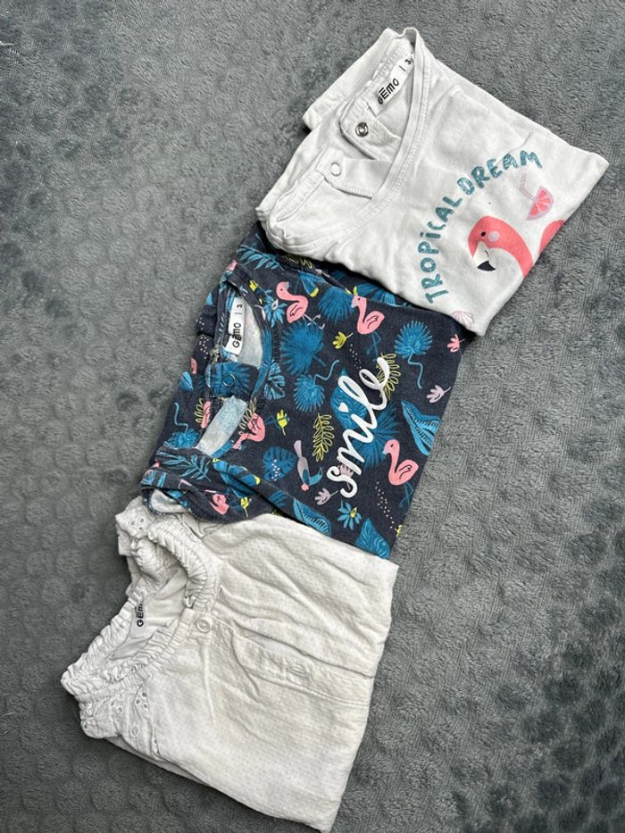 3 t-shirt gemo