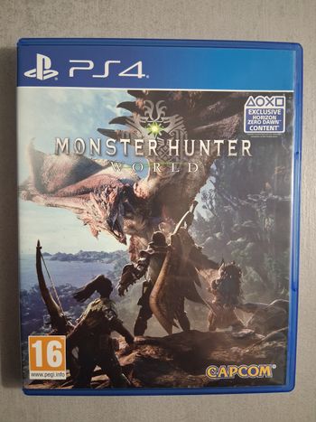 Jeux ps4 monster Hunter wold