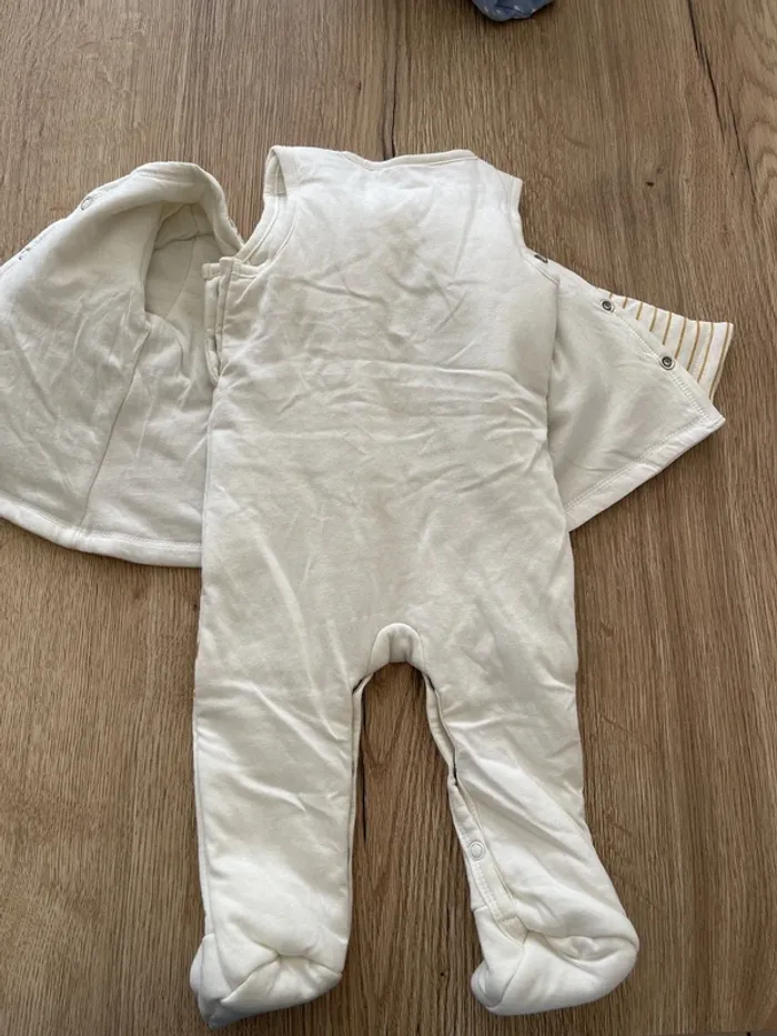 Pyjama chaud avec gilet - photo numéro 3