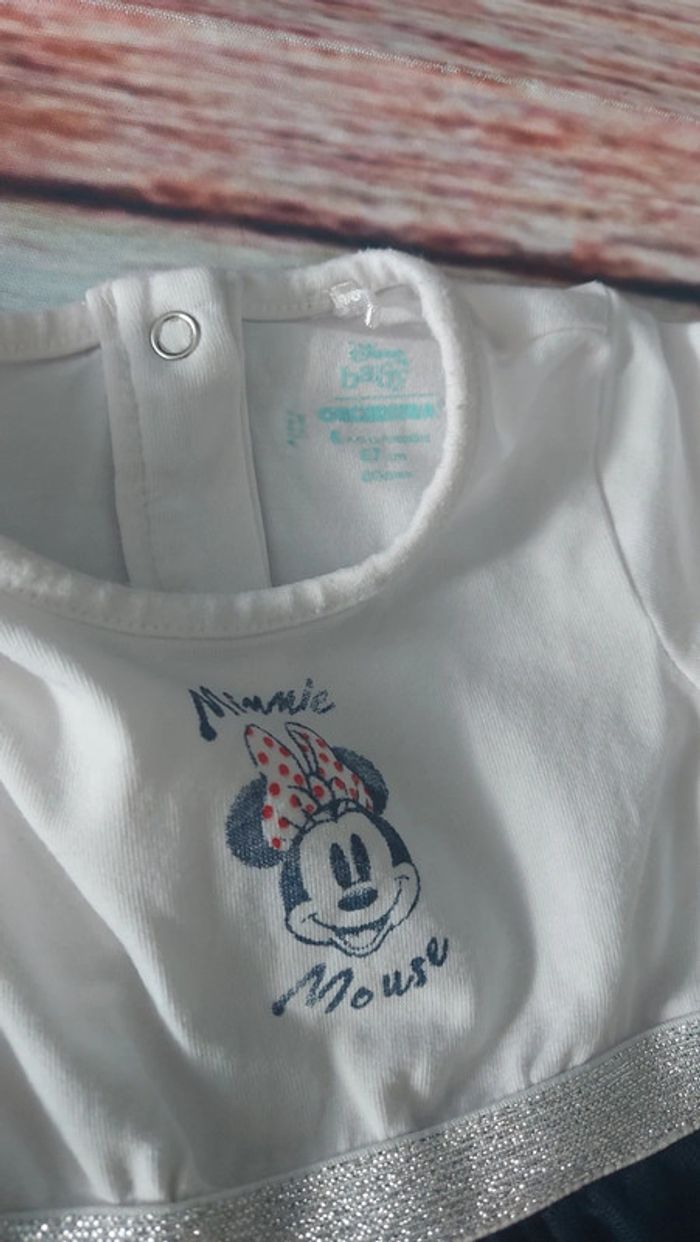 Robe orchestra 6 mois fille minnie body robe - photo numéro 2
