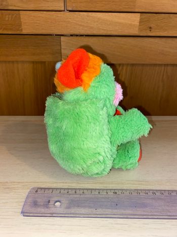 Peluche Mattel Popples vert green plush vintage 1985 1986