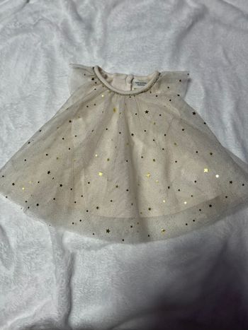 Petite robe pailletée 3 mois