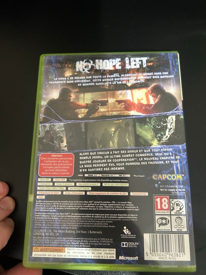 Jeux Xbox 360 résident evil 6 - photo numéro 3