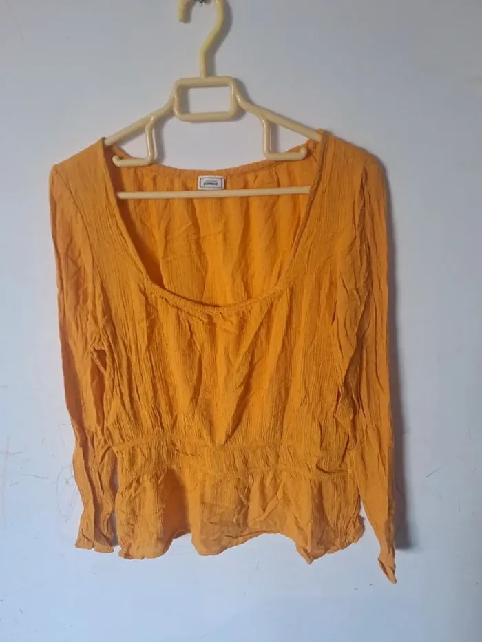 Blouse moutarde Pimkie Taille 42