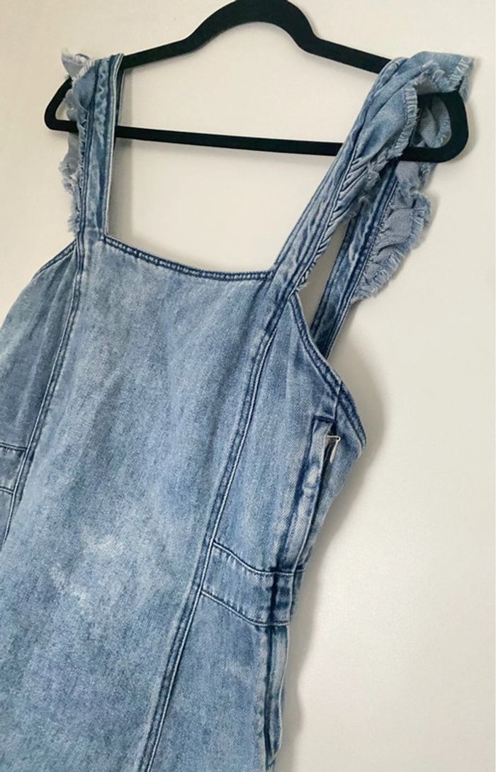 Robe En Jean Délavé Taille 36 - photo numéro 3