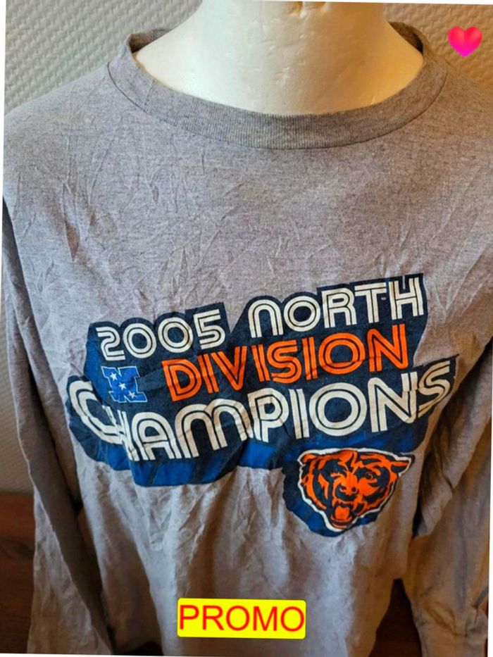 sublime t-shirt manches longues NFL Vintage taille XL Ref 14IT049 - photo numéro 2