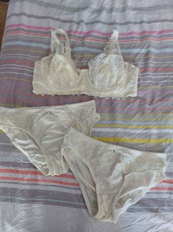 Ensemble soutien gorge et 2 Culottes
