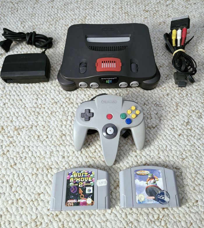 console Nintendo 64 n64 et jeux