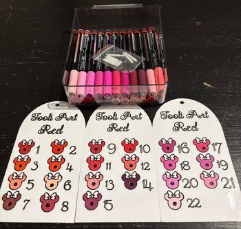 Feutre tooli art red