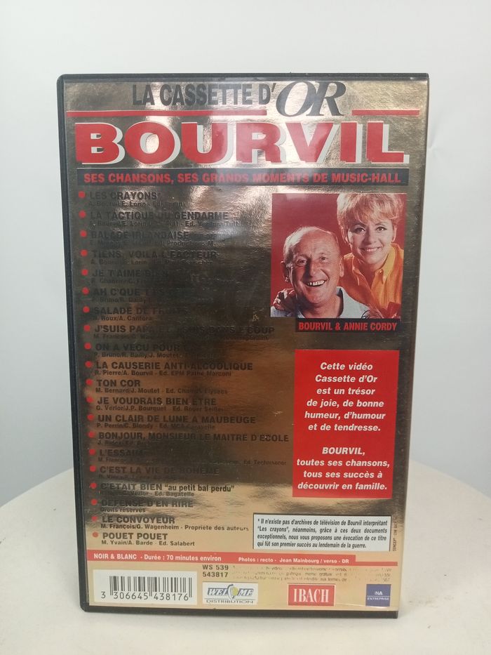 VHS Bourvil - photo numéro 5