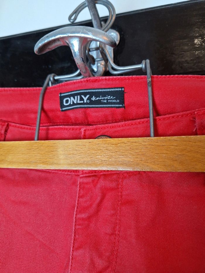 Pantalon effet huilé femme 38 only - photo numéro 3