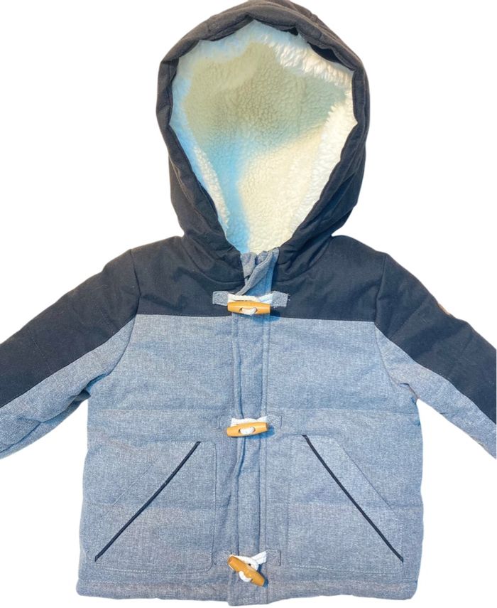 Manteau intérieur polaire bi ton - photo numéro 2