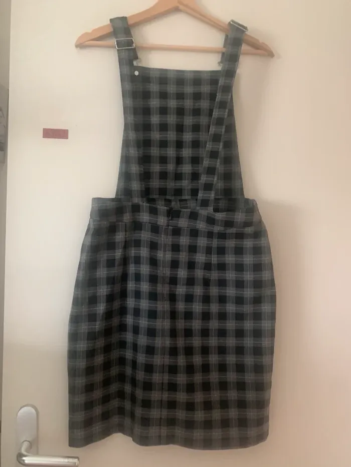 Robe à carreaux à bretelle - photo numéro 5