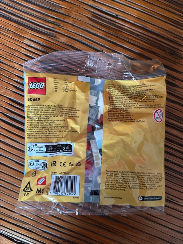 Polybag Lego 3 in 1, 30669, scellé - photo numéro 3