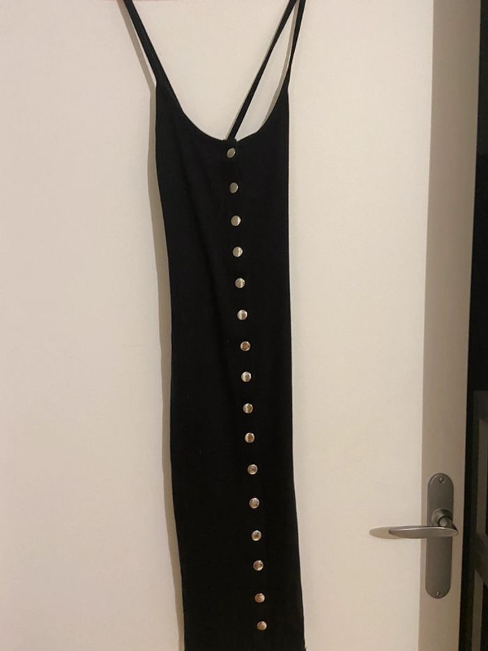 Robe côtelé noire - photo numéro 2
