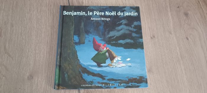 Livre Benjamin le père Noël du jardin