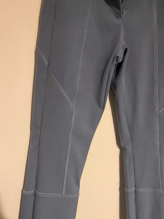 Pantalon bleu style leeging élastique taille 34 neuf - photo numéro 3
