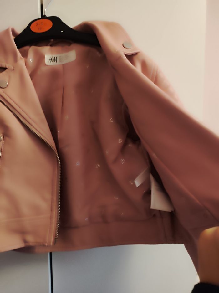 Veste rose H &M 4 ans 104 cm - photo numéro 9