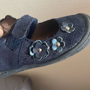 Ballerine bleu pailletée taille 26