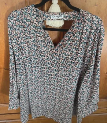 Blouse fleurs Christy neuve