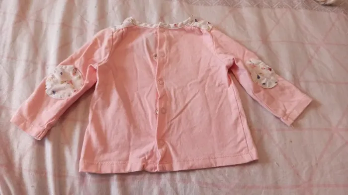 T-shirt manche longue 3 mois - photo numéro 2