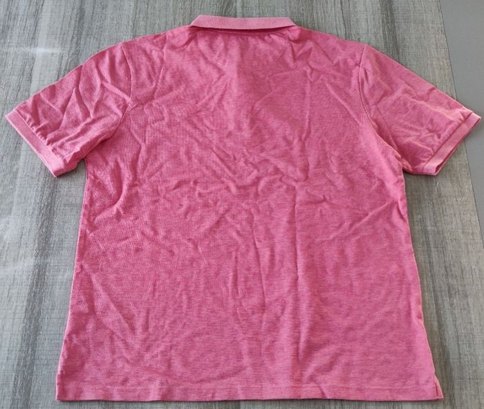 Polo manches courtes pour homme marque Spagnolo taille M couleur rose - photo numéro 6