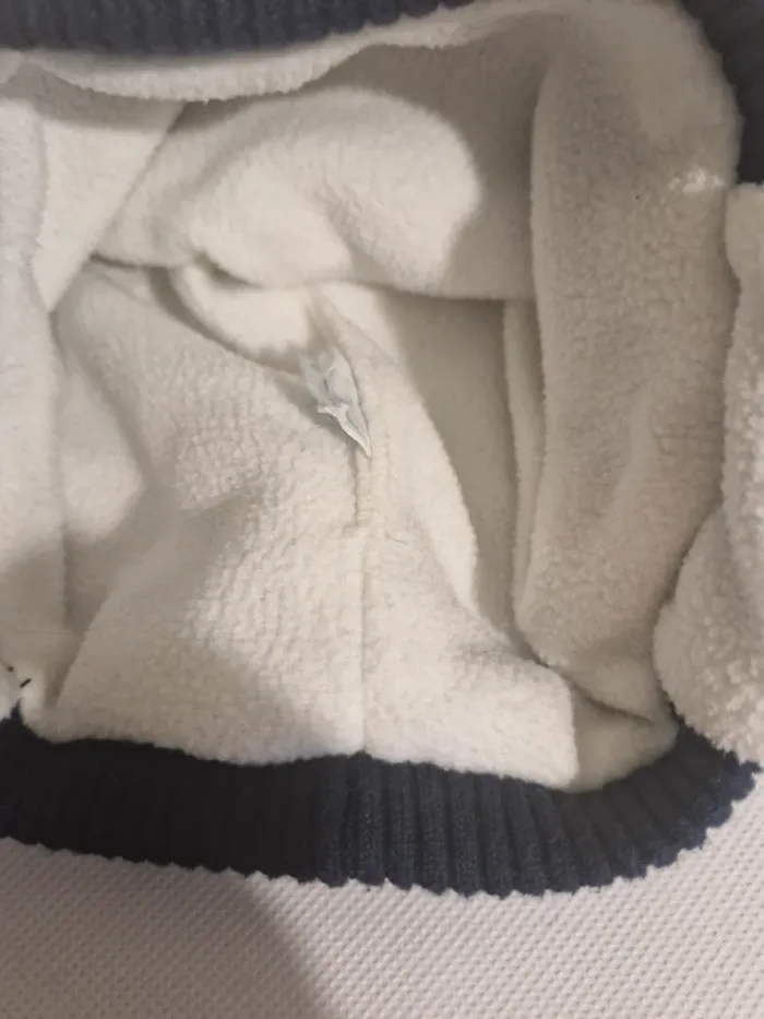 Bonnet à pompon doublé polaire 2-3 ans Obaïbi - photo numéro 3