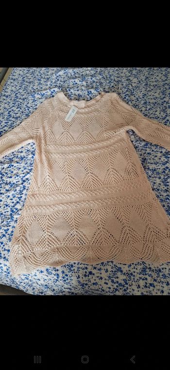 Robe mailles TU Or Collection
