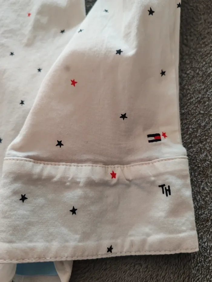 Chemise femme Tommy Hilfiger étoiles – Fitted Shirt – Taille 36/38 – Neuve - photo numéro 3