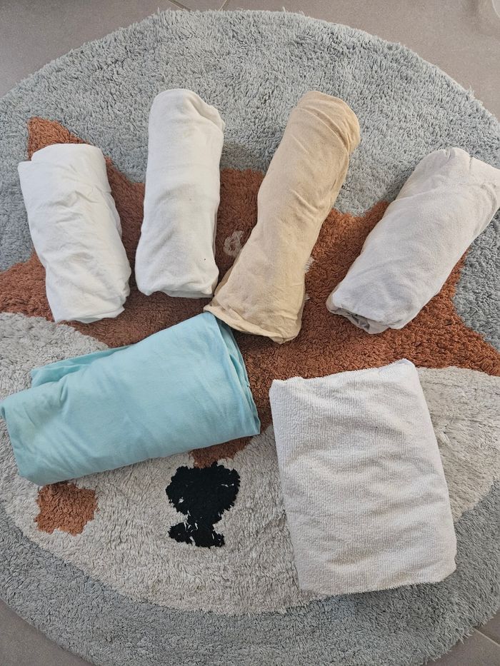 Lot de draps housses