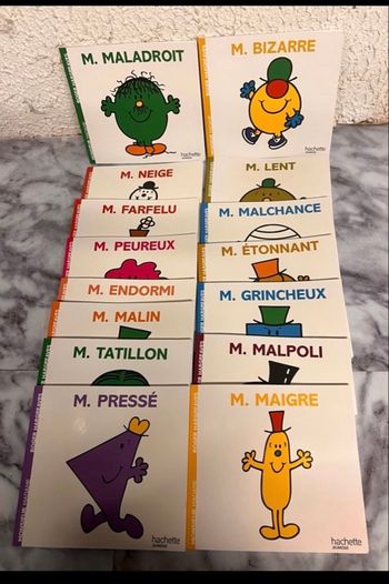 Lot de 15  Mr 