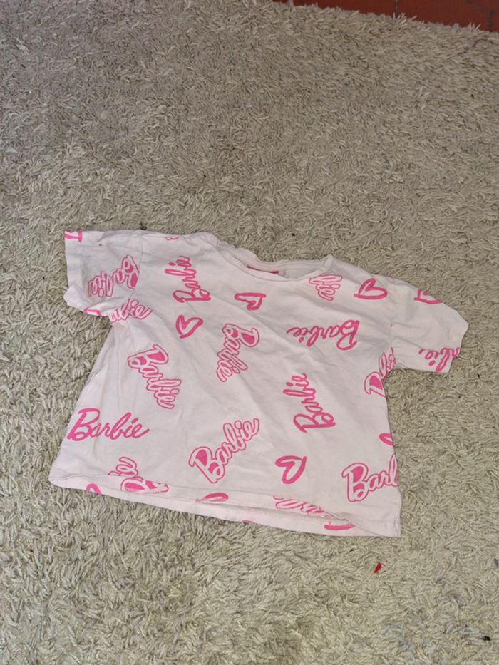 T shirt fille barbie taille 6 ans