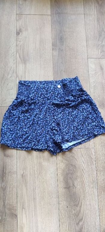 Short lulu castagnette fleuri femme M