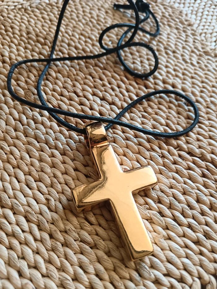 Agatha Paris | sautoir croix doré - photo numéro 6