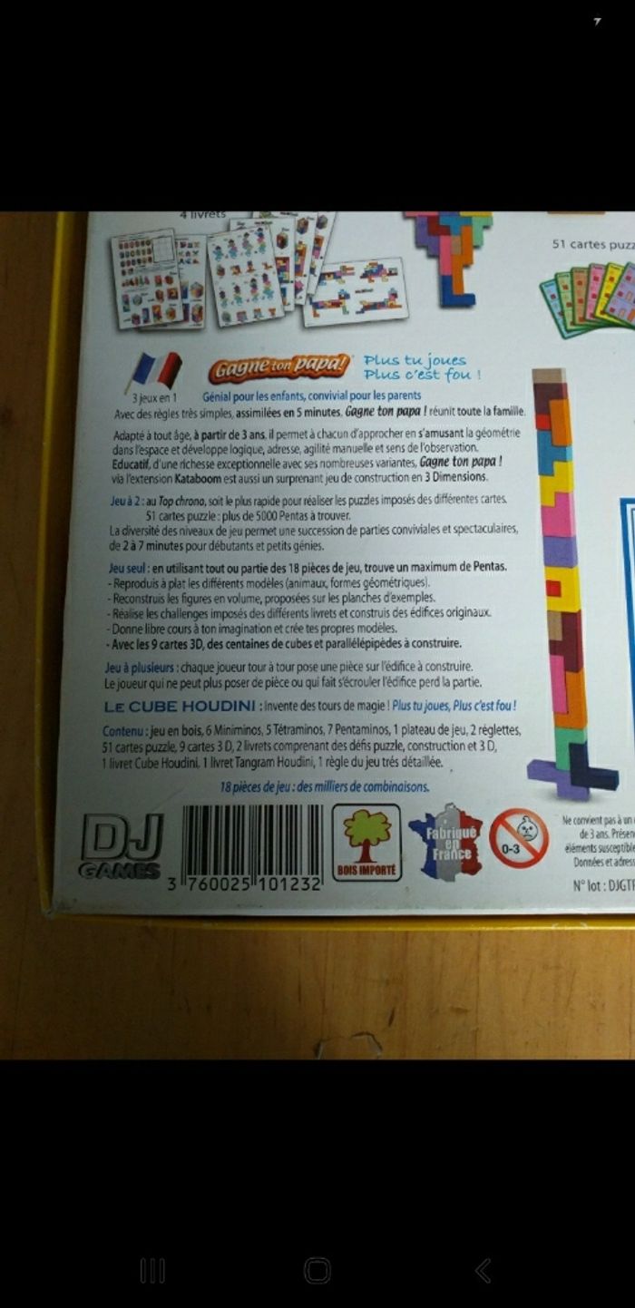Gagne ton papa, kataboom et le cube Houdini - photo numéro 4