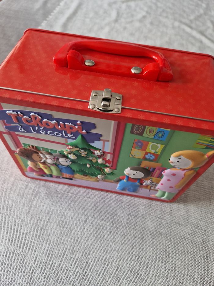Coffret valisette 6 DVD T'Choupi à l'école