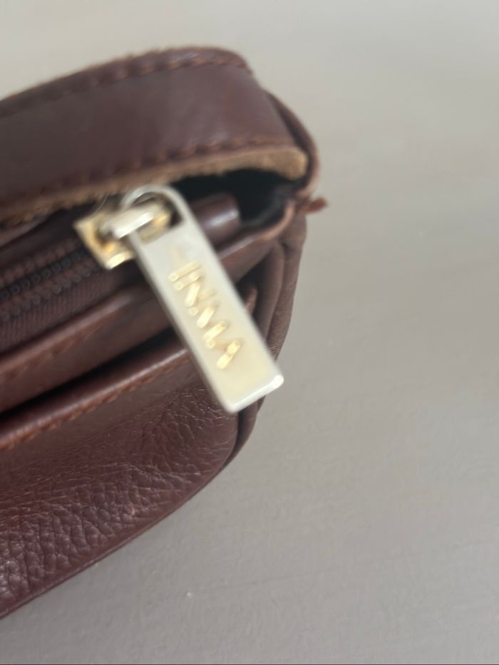 Petit sac à main marron Inma - photo numéro 4