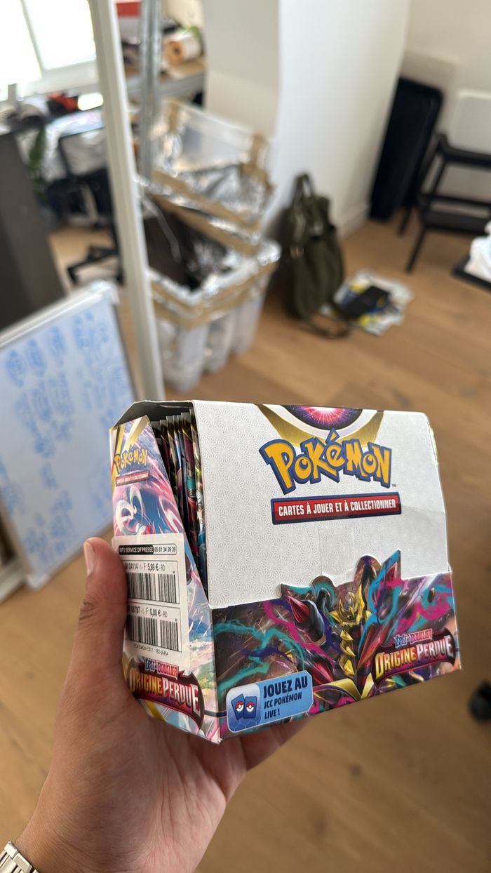 DISPLAY POKÉMON EB11 origine perdue Scellage presse - photo numéro 4