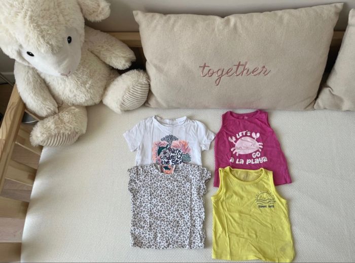Lot de vêtements bébé fille 18 mois, 71 pièces neuves ou en très bon état! - photo numéro 4