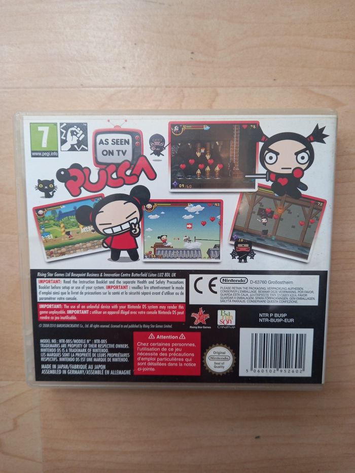 Nintendo DS jeu PUCCA - photo numéro 2
