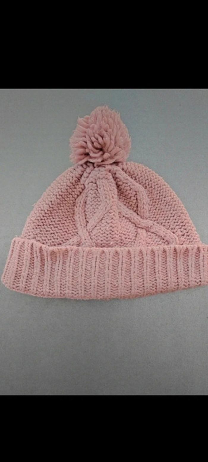 🩷Bonnet rose 4 ans Kiabi