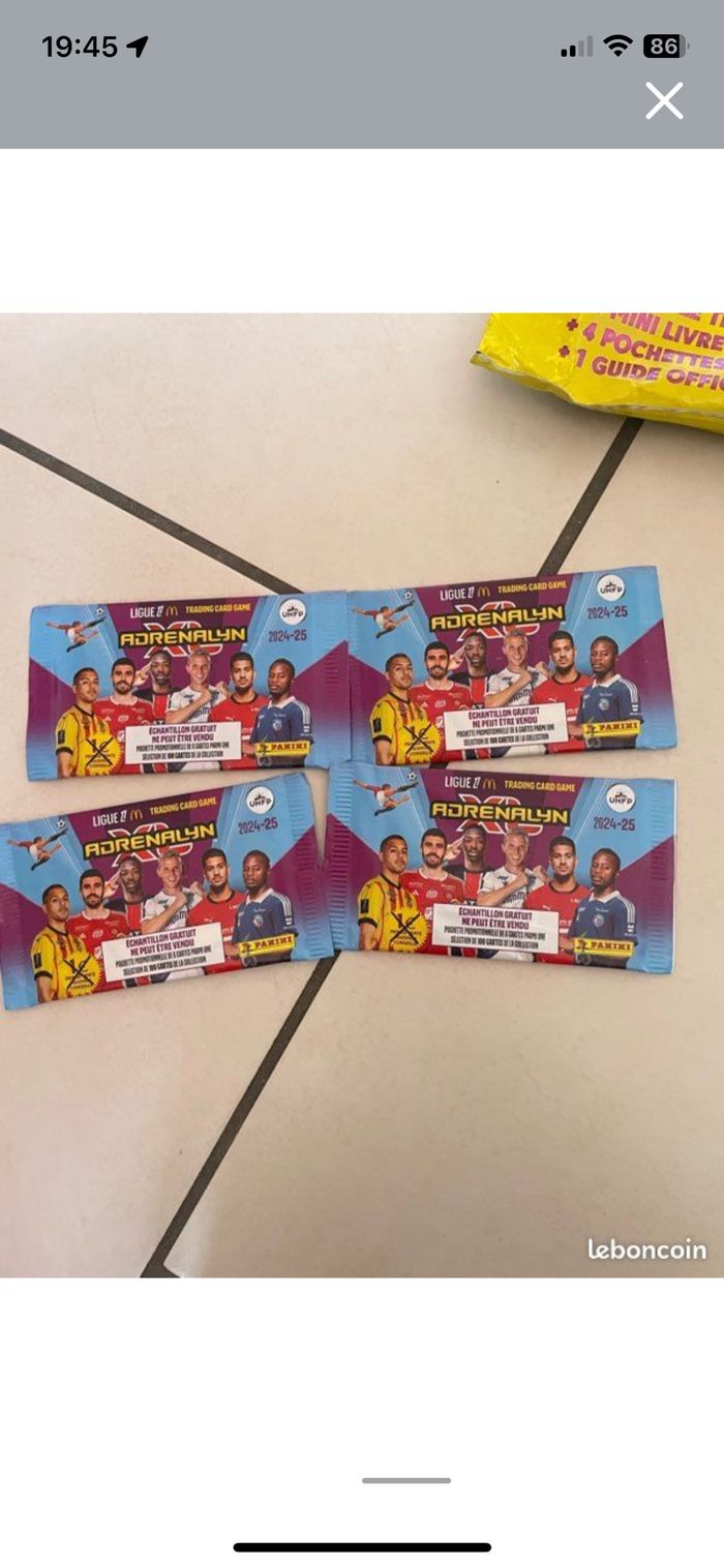 Mega pack foot panini adrenalyn - photo numéro 5