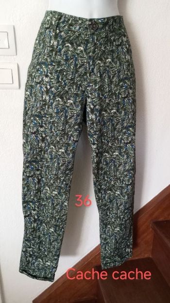 Pantalon imprimé femme 36