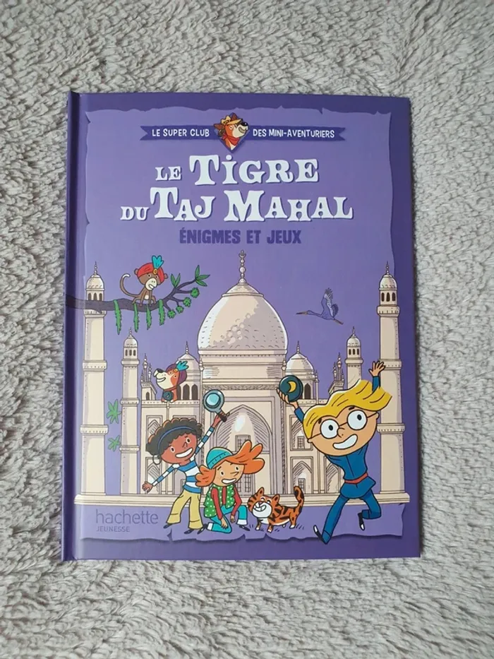 Livre McDonald's "Le tigre du Taj Mahal"