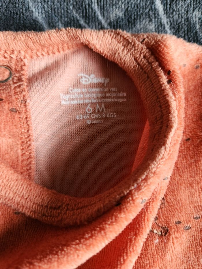 Pyjama grenouillère corail Simba disney - photo numéro 3