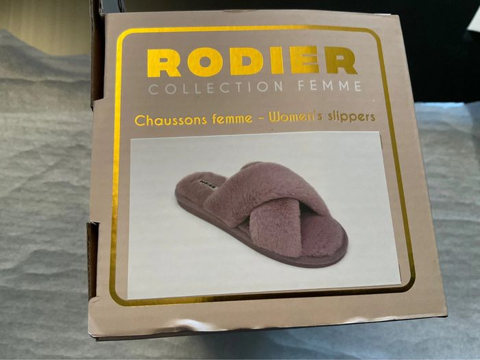 Chaussons rose Rodier neuf - photo numéro 9