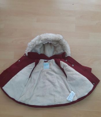 Manteau hiver bb filles 6 mois ( obaibi)