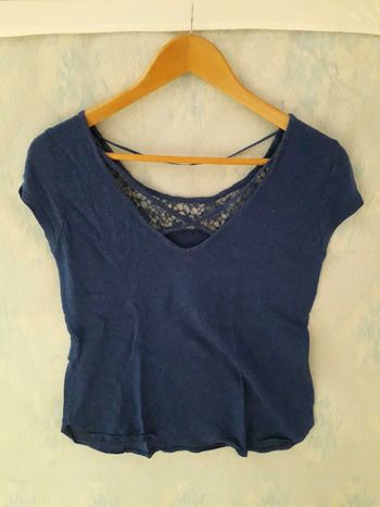 Tee shirt bleu
