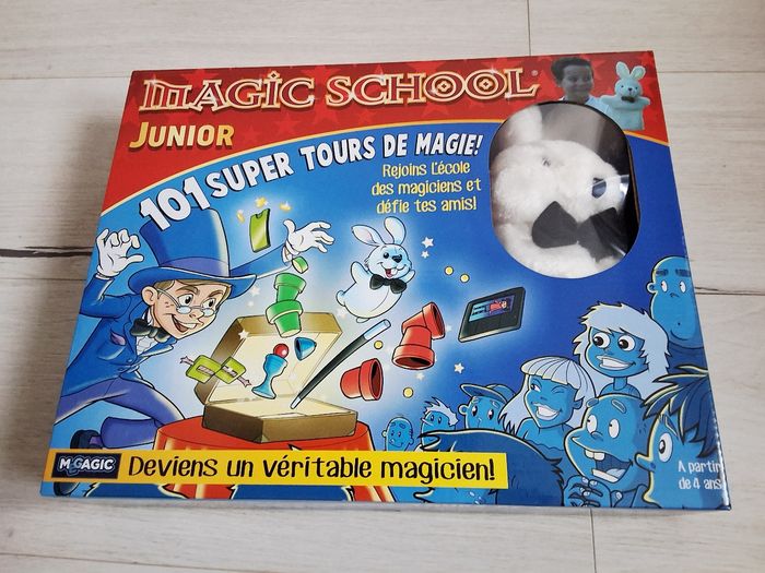 Jeu jouet de coffret de magie Magic school junior 101 tours de magie Megagic - photo numéro 6