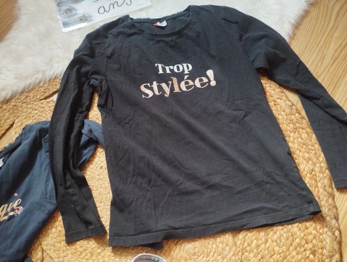 Lot t-shirts tao 10ans - photo numéro 3